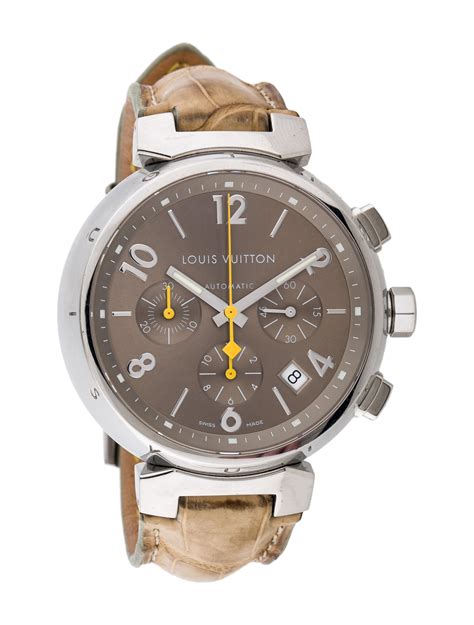 louis vuitton chronograph watch.